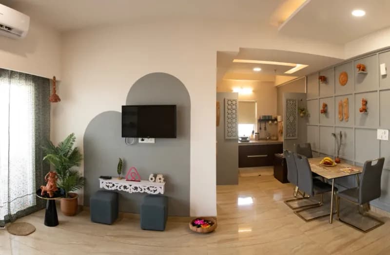 Artistic Haven | 1BHK Apartment by da alohas
